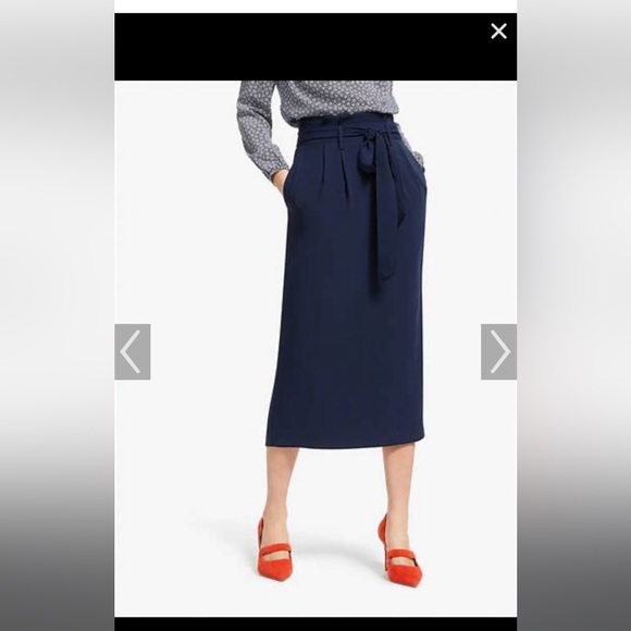 NWT Boden Melina paperbag waist skirt - Picture 2 of 10